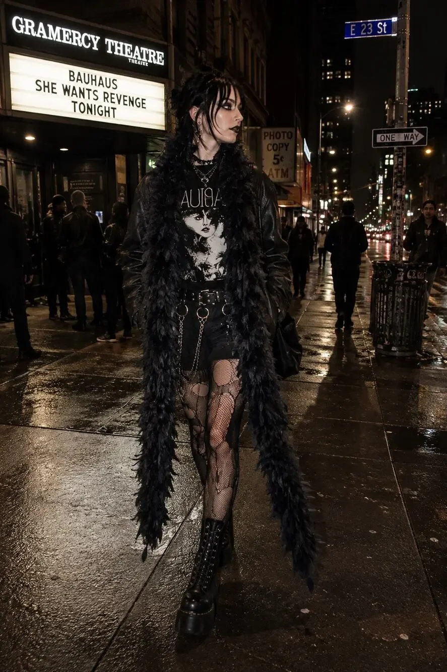 Feather Black Boa Scarf Glam Party Costume Wrap Burlesque Hollywood Halloween